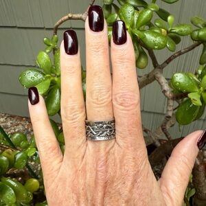 Sterling Silver Ring Handmade by Silversmith Art in Motion LESS ON I G